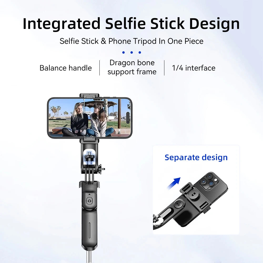 67in F16 Extendable Bluetooth Selfie Stick Tripod  Wireless Phone Holder with 1/4 Screw Compatible with Smartphone Camera