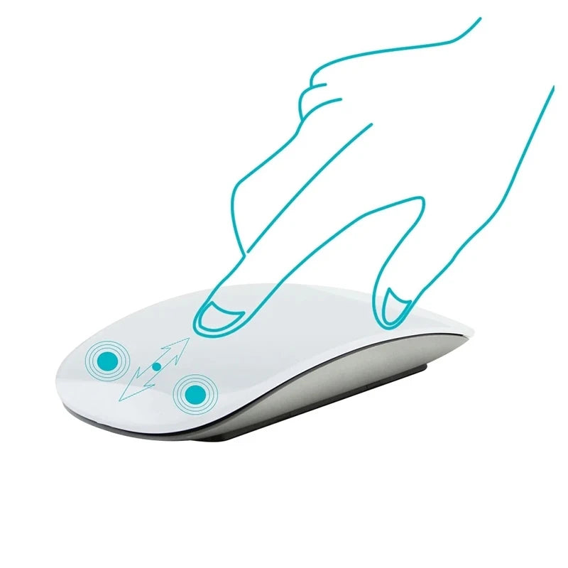 New Wireless Bluetooth Magic Computer Mouse Rechargeable Touch Slim Ergonomic Dual-Mode Silent PC Mice For Apple Macbook Air