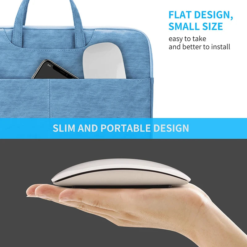 New Wireless Bluetooth Magic Computer Mouse Rechargeable Touch Slim Ergonomic Dual-Mode Silent PC Mice For Apple Macbook Air