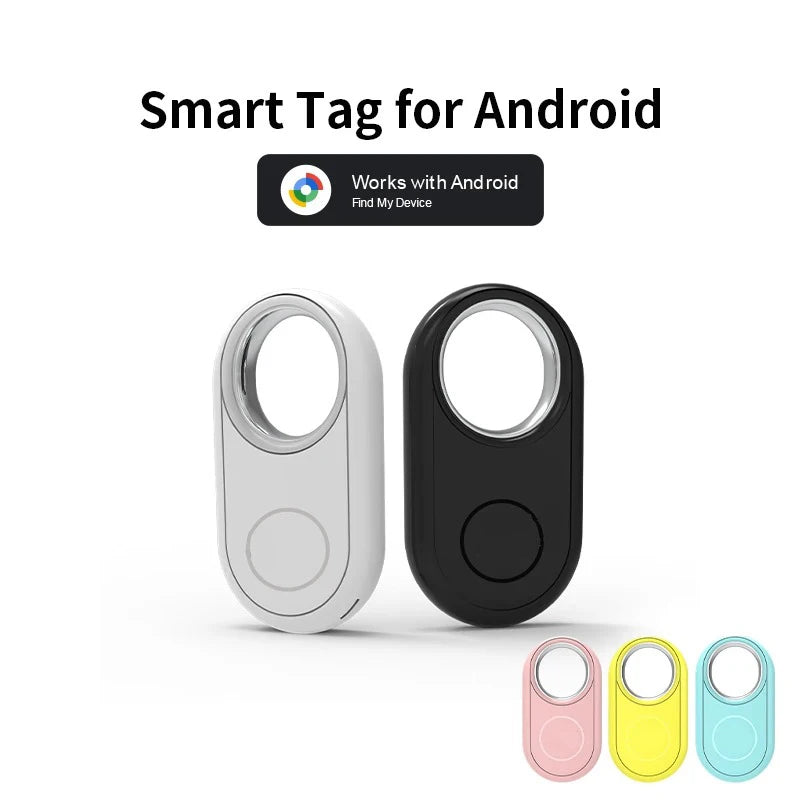 GPS Tracker for Samsung Android Tracker Work with Google Find Hub Bluetooth Locator Finder Bag Key Global Anti-lost Smart Tag