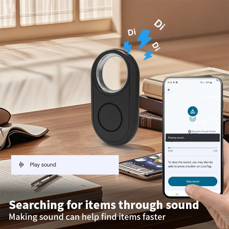 GPS Tracker for Samsung Android Tracker Work with Google Find Hub Bluetooth Locator Finder Bag Key Global Anti-lost Smart Tag