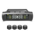 Solar Auto Security Alarm Systems Power TPMS Car Tire Pressure Alarm Monitor System Tyre Pressure Temperature Warning